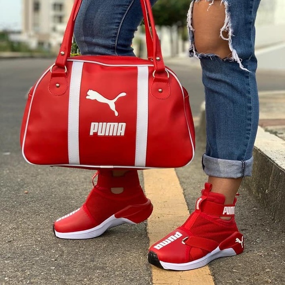 Puma | Shoes | Puma Shoes And Bag Set